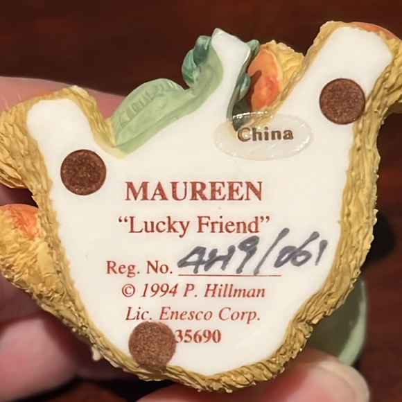 Cherished Teddies "Maureen" Lucky Friend Figurine - Picture 11 of 16